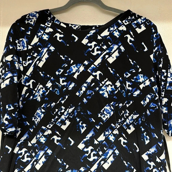 NWT Mossino Diagonal print Dress SzXl - Picture 2 of 10